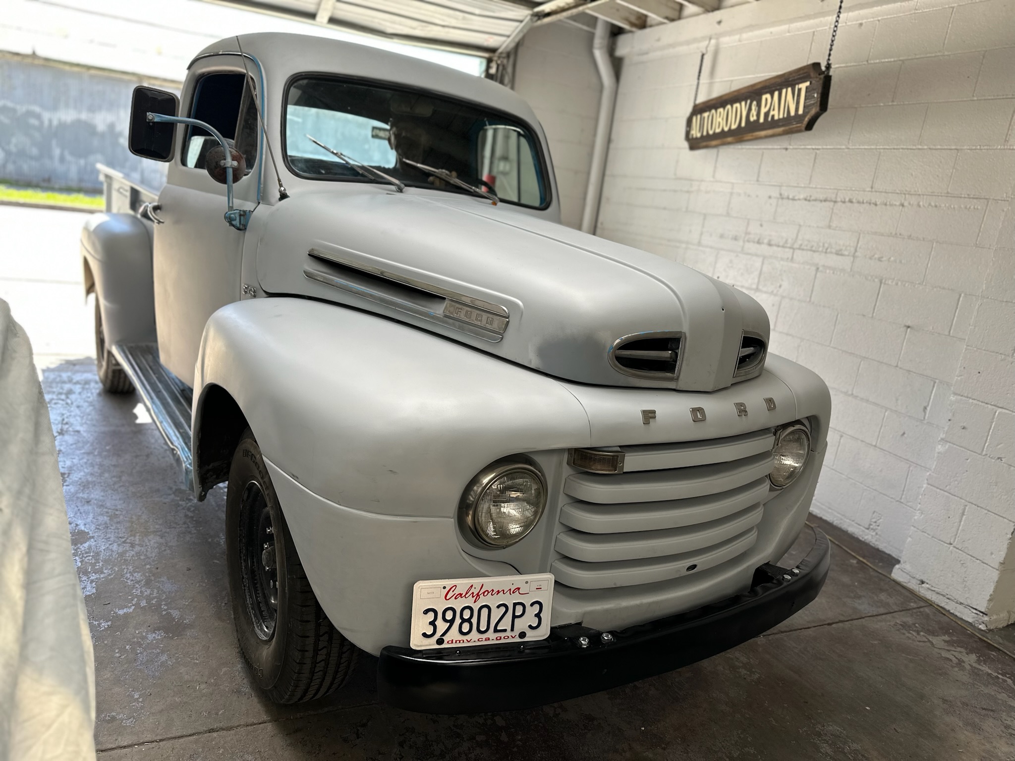 Ford classic car after restoration - show-ready finish